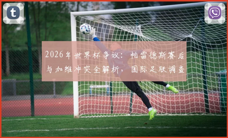 2026年世界杯争议：帕雷德斯赛后与加维冲突全解析，国际足联调查阿根廷队最新动态及处罚前景